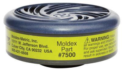 Moldex 7000 & 9000 Series Gas/Vapor Cartridges, Formaldehyde, 7500