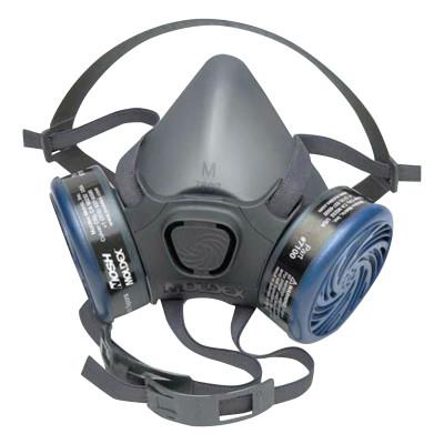 Moldex 7800 Series Premium Silicone Half Masks, Medium, Silicone, 7802