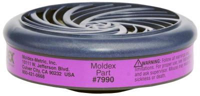 Moldex 7000 & 9000 Series Particulate Cartridges, Oil/Non-Oil Particulate, P100, 7990