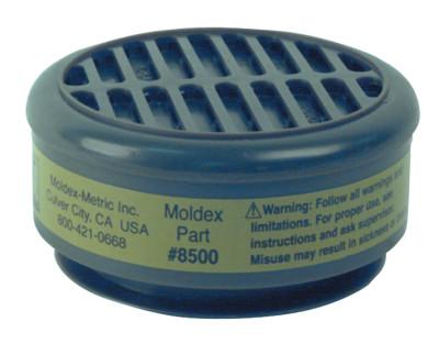 Moldex 8000 Series Gas/Vapor Cartridges, Formaldehyde, 8500