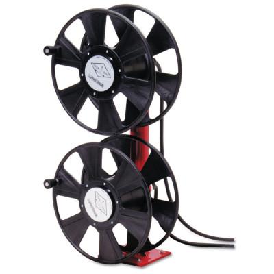 Reelcraft 250 AMP Arc Weld, Dual Stacked without Cable Hose Reel, 24 ft Hose, 150 ft Cable, T24640