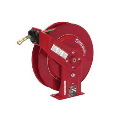 Reelcraft Gas-Welding T-Grade Hose Reel with Hose, 50 ft, Retractable, TW7450OLPT