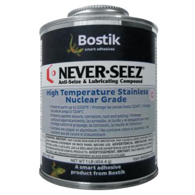Never-Seez High Temp Stnlss Nuclear Grade Anti-Seize & Lubricating Cmpnd; 1 lb Flat Top Can, 30801137