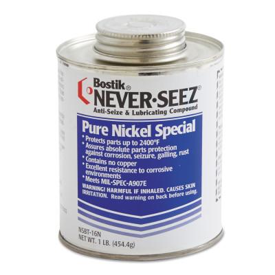 Never-Seez Pure Nickel Special Compounds, 1 lb Brush Top Can, 30801135