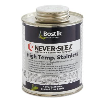 Never-Seez High Temperature Stainless Lubricating Compounds, 1 lb Brush Top Can, 30605603