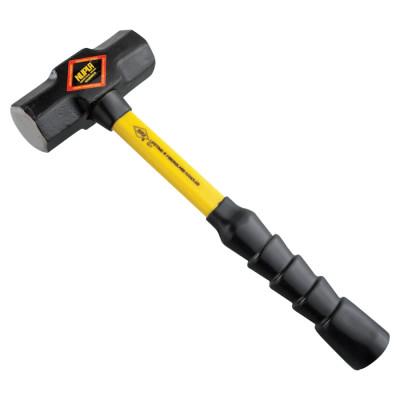 Nupla?? Blacksmith's Double-Face Steel-Head Sledge Hammer, 4 lb, 14 in SG Grip Handle, 27-045