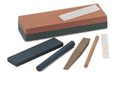 Saint-Gobain Single Grit Abrasive Sharpening Benchstones, 6 X 2 X 1, Medium, Crystolon, 61463685505