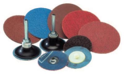 Saint-Gobain Metalite Speed-Lok TS Coated-Cloth Discs, Aluminum Oxide, 3 in Dia., 60 Grit, 66261138190