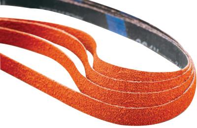 Saint-Gobain Blaze File Belts, 1/2 in x 12 in, 80, Ceramic, 69957398020