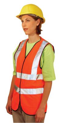 OccuNomix Class 2 Solid Vests with 3M Scotchlite Reflective Tape, 2X-Large, Hi-Viz Yellow, LUX-SSFULLG-Y2X