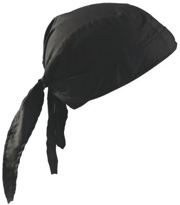 OccuNomix Tuff Nougies Deluxe Tie Hats, One Size, Black, TN6-06