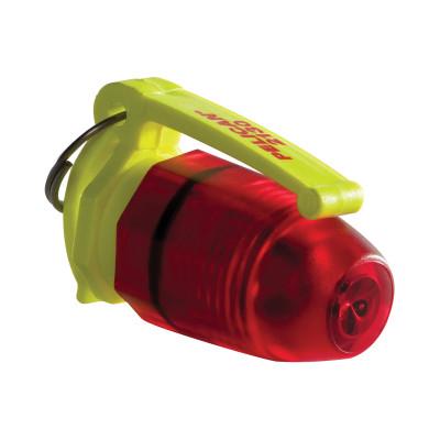 Pelicanƒ?› Mini Flasher Specialty Lights, 2 Batteries, L1154 1.2V, 4.7 lm Red/Yellow, 2130-010-245