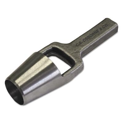 C.S. Osborne Arch Punch, 5/8 in tip, Carbon Steel, 149-5/8