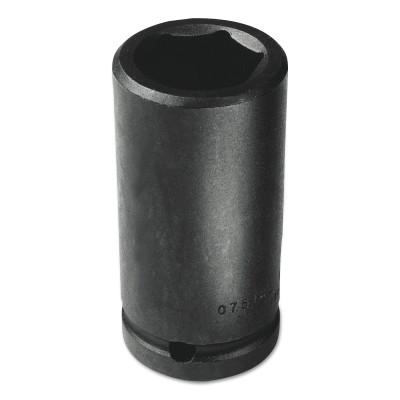 Stanley?? Products Torqueplus Deep Impact Sockets , 3/4 in Drive, 1 in Opening, 6 Points, 07516L