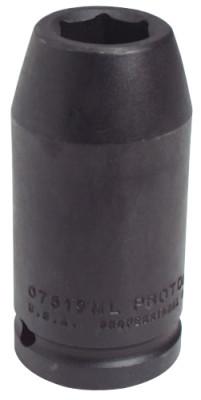 Stanley?? Products Torqueplus Metric Deep Impact Sockets 3/4 in, 3/4 in Drive, 41 mm, 6 Points, 07541ML