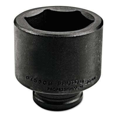 Stanley?? Products Torqueplus Metric Impact Sockets 3/4 in, 3/4 in Drive, 29 mm, 6 Points, 07529M