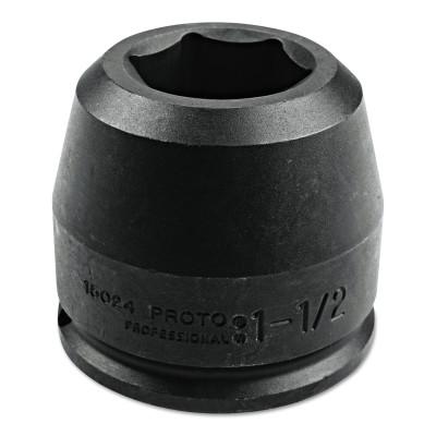 Stanley® Products Impact Sockets 1-1/2" Drive, 3 15/16 in, 6 Points, 15063