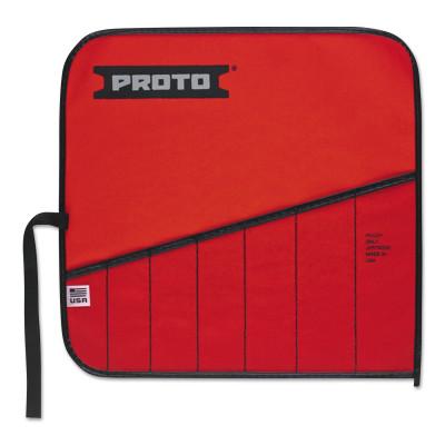 Stanley?? Products Vinyl Tool Kit Pouches, 7 Compartments, Red, Vinyl, 25TR03C