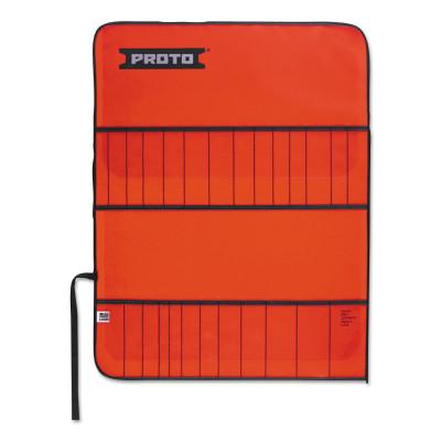 Stanley?? Products Vinyl Tool Kit Pouches, 26 Compartments, Red, Vinyl, 25TR21C