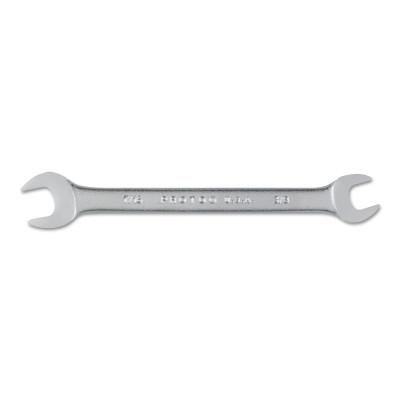 Stanley?? Products Open End Wrenches, 3/8 in; 7/16 in Opening, 5 3/4 in Long, Chrome, 3021