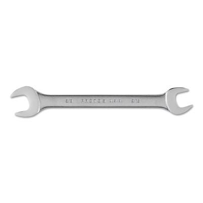 Stanley?? Products Open End Wrenches, 9/16 in; 5/8 in Opening, 7 5/8 in Long, Chrome, 3030