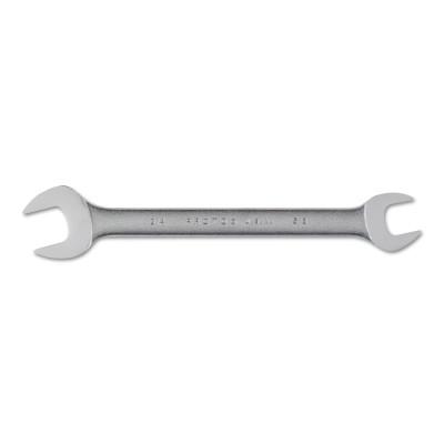 Stanley® Products Open End Wrenches, 5/8 in; 3/4 in Opening, 8 9/16 in Long, Chrome, 3031