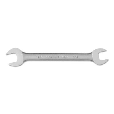 Stanley?? Products Open End Wrenches, 11/16 in; 3/4 in Opening, 8 7/8 in Long, Chrome, 3035