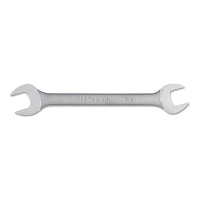 Stanley?? Products Open End Wrenches, 15/16 in; 1 in Opening, 11.359 in Long, Chrome, 3045