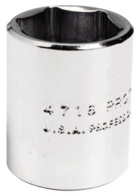 Stanley® Products Torqueplus Sockets 1/4 in, 1/4 in Drive, 9/16 in, 12 Points, 4718T