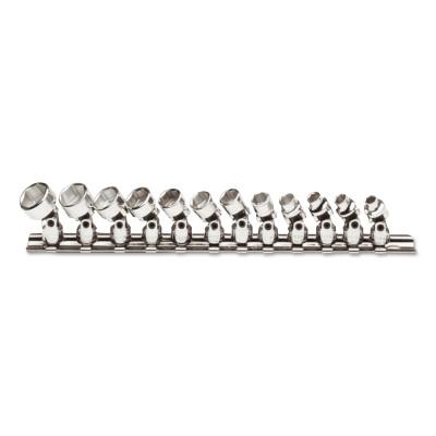 Stanley® Products Torqueplus 12 Piece Metric Universal Socket Sets, 1/4 in, 6 Point, 47205