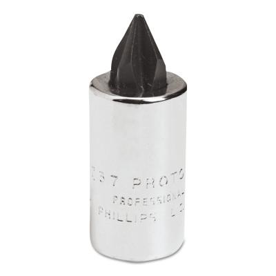 Stanley?? Products Phillips Socket Bits, 1/4 in Drive, #2 Tip, 4738