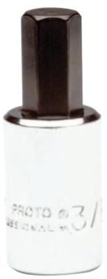 Stanley® Products Short Socket Bits, 3/8 in Drive, 3/16 in Tip, 49903/16ST