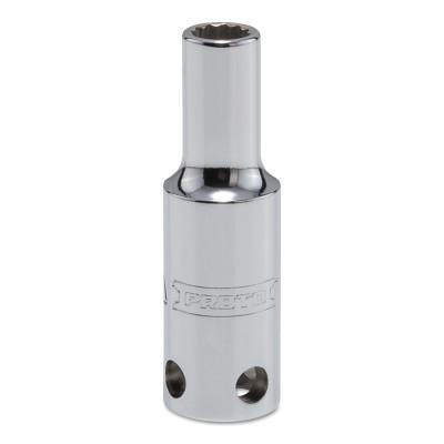 Stanley® Products Tether-Ready Drive Deep Sockets, 3/8 in Drive, 7 mm, 2 1/8 in L, 12 Points, 5007M-TT