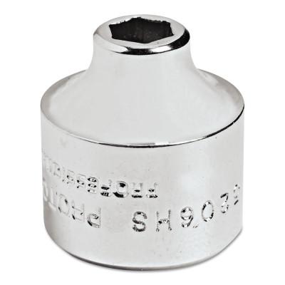 Stanley® Products TorquePlus Super Short Sockets, 3/8 in Drive, 3/4 in, 6 Points, 5224HS