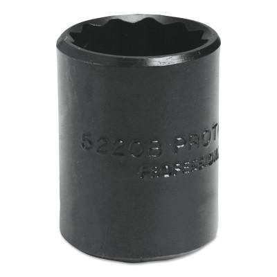 Stanley?? Products Torqueplus Protoblack Sockets, 1/2 in Drive, 1 1/16 in, 12 Points, 5434B