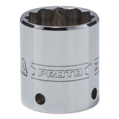 Stanley?? Products Tether-Ready Drive Deep Sockets, 1/2 in Drive, 30 mm, 1 25/32 in L, 12 Points, 5430M-TT