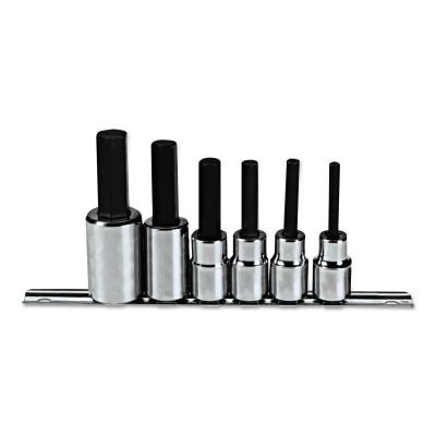 Stanley® Products 6 Piece Metric Hex Bit Socket Sets, 1/2 in, 5441-SM