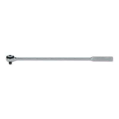 Stanley?? Products 1/2 in Round Head Long Handle Ratchets, Round 16 in, Polish, 5454F