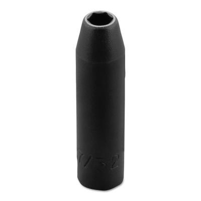 Stanley® Products Torqueplus Deep Impact Sockets 1/4 in, 1/4 in Drive, 7/32 in, 6 Points, 6507H