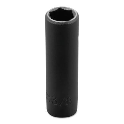 Stanley® Products Torqueplus Deep Impact Sockets 1/4 in, 1/4 in Drive, 3/8 in, 6 Points, 6512H