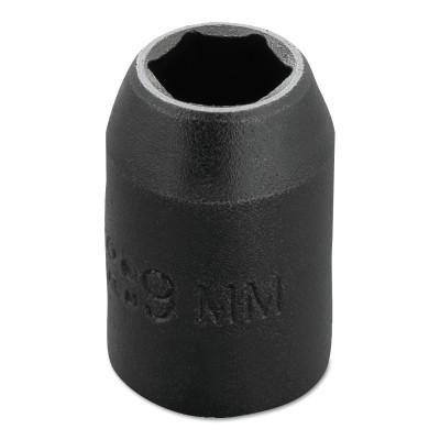 Stanley® Products Torqueplus Metric Impact Sockets 3/8 in, 3/8 in Drive, 9 mm, 6 Points, 7209M