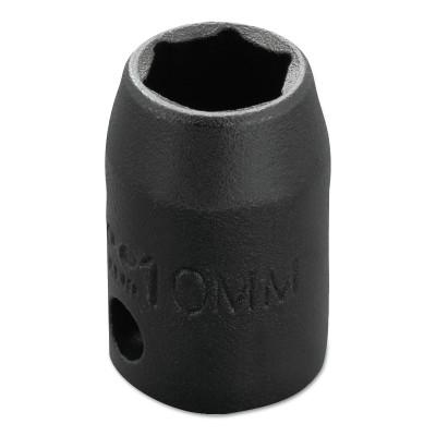 Stanley?? Products Torqueplus Metric Impact Sockets 3/8 in, 3/8 in Drive, 10 mm, 6 Points, 7210M