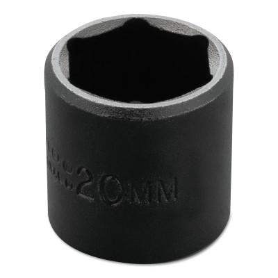 Stanley® Products Torqueplus Metric Impact Sockets 3/8 in, 3/8 in Drive, 20 mm, 6 Points, 7220M