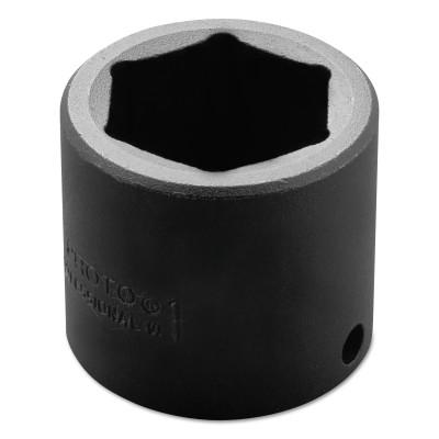 Stanley?? Products Torqueplus Impact Sockets 3/8 in, 3/8" Dr, 1 in, 6 Points, 7232H