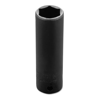 Stanley?? Products TorquePlus Thin Wall Deep Impact Sockets, 1/2 in Drive, 18 mm, 6 Point, 7318MHT
