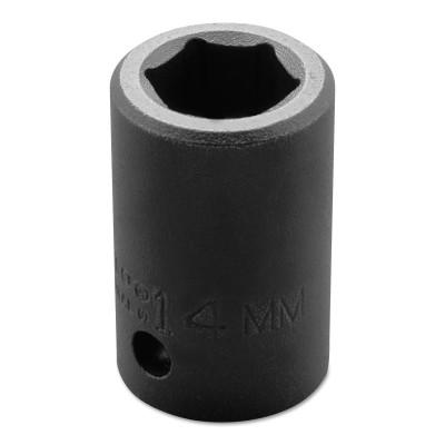 Stanley® Products Torqueplus Metric Impact Sockets 1/2 in, 1/2 in Drive, 14 mm, 6 Points, 7414M