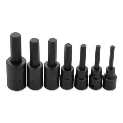 Stanley® Products 7 Pc. Hex Bit Impact Socket Set, 1/2 in, 74152