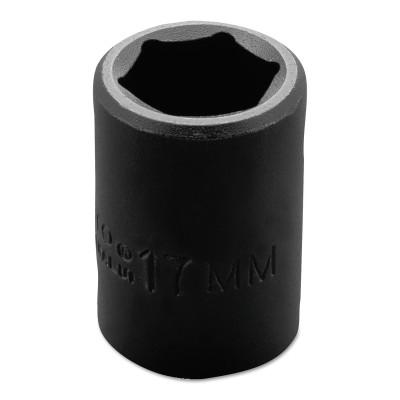 Stanley?? Products Torqueplus Metric Impact Sockets 1/2 in, 1/2 in Drive, 17 mm, 6 Points, 7417M