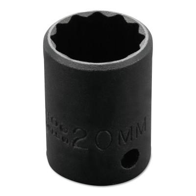 Stanley?? Products Torqueplus Metric Impact Sockets 1/2 in, 1/2 in Drive, 20 mm, 12 Points, 7420MT