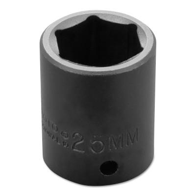 Stanley?? Products Torqueplus Metric Impact Sockets 1/2 in, 1/2 in Drive, 25 mm, 6 Points, 7425M